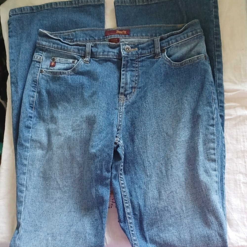 Taunt Flare jeans, stretch,  size 9